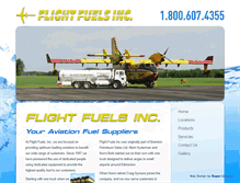 Tablet Screenshot of flightfuels.com
